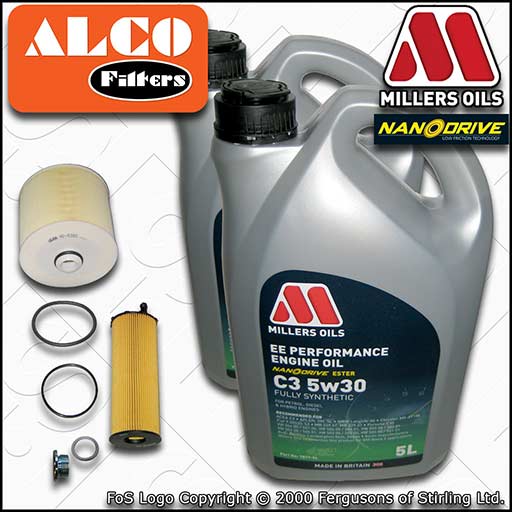 SERVICE KIT for AUDI A6 3.0 TDI OIL AIR FILTERS EE C3 OIL C6 4F (2004-2006)