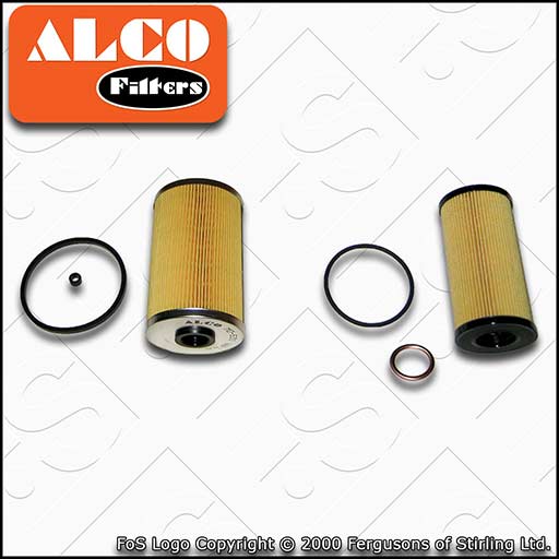 SERVICE KIT for RENAULT TRAFIC II 2.0 DCI E4 ALCO OIL FUEL FILTERS (2006-2012)