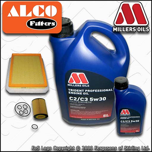 SERVICE KIT for VAUXHALL/OPEL ASTRA H 1.7 CDTI OIL AIR FILTERS +OIL (2007-2012)