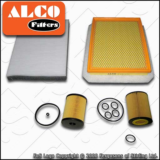 SERVICE KIT for VAUXHALL/OPEL ASTRA H 1.7 CDTI OIL AIR FUEL CABIN FILTER (07-12)
