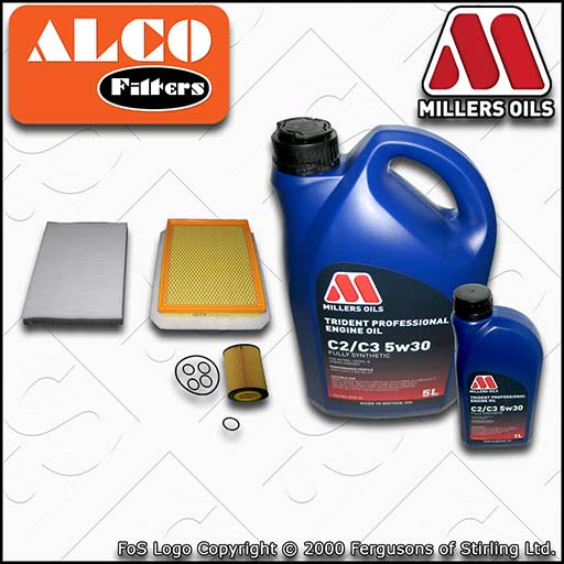 SERVICE KIT for VAUXHALL/OPEL ASTRA H 1.7 CDTI OIL AIR CABIN FILTER +OIL (07-12)