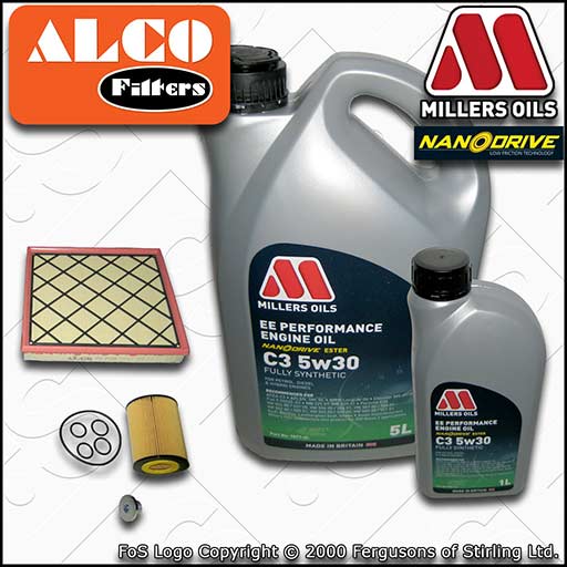 SERVICE KIT for VAUXHALL ASTRA J 1.7 CDTI OIL AIR FILTERS +5w30 OIL (2009-2015)