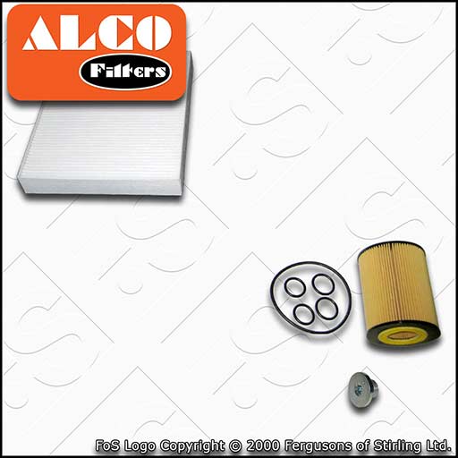 SERVICE KIT for VAUXHALL ASTRA J 1.7 CDTI ALCO OIL CABIN FILTERS (2009-2015)