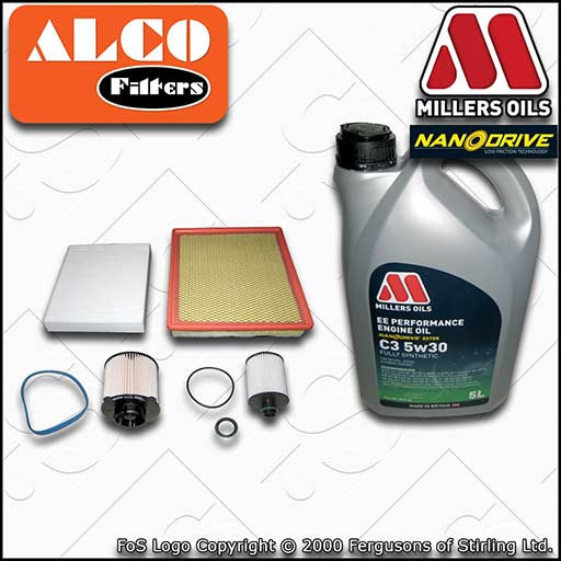 SERVICE KIT for VAUXHALL INSIGNIA A 2.0 CDTI OIL AIR FUEL CABIN FILTERS +EE OIL