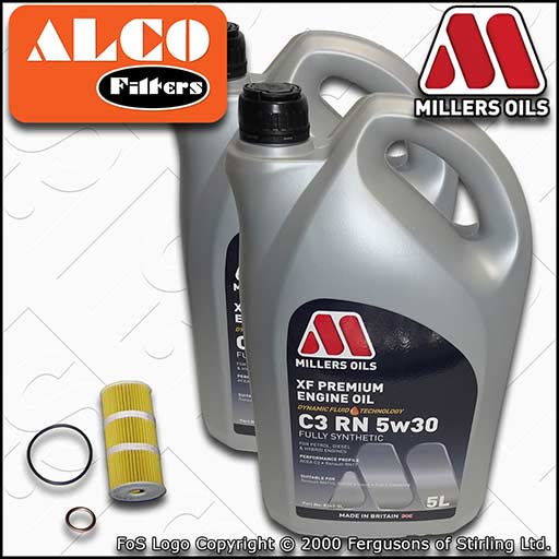 SERVICE KIT for RENAULT MASTER III 2.3 DCI OIL FILTER +C3 RN17 OIL (2019-2023)