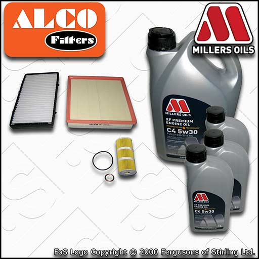 SERVICE KIT for RENAULT TRAFIC II 2.0 DCI E5 OIL AIR CABIN FILTER +OIL 2011-2014