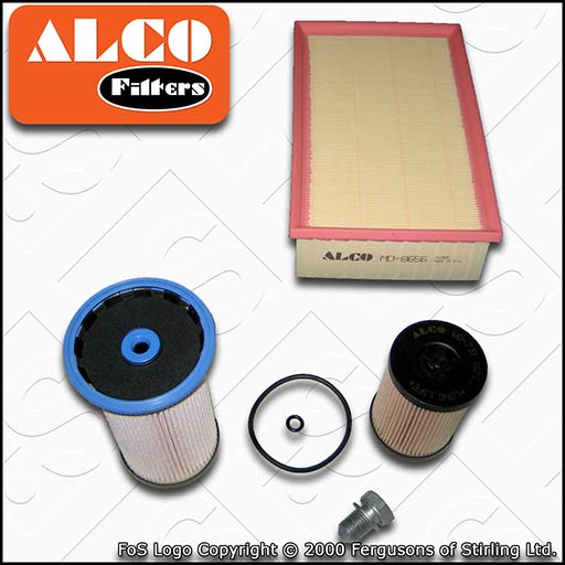 SERVICE KIT for SEAT ATECA 2.0 TDI ALCO OIL AIR FUEL FILTERS (2016-2022)