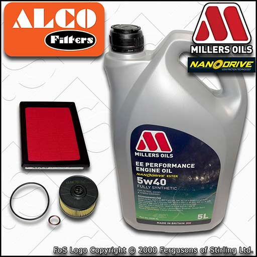 SERVICE KIT for NISSAN PULSAR C13 1.2 DIG-T OIL AIR FILTERS +EE OIL (2014-2018)