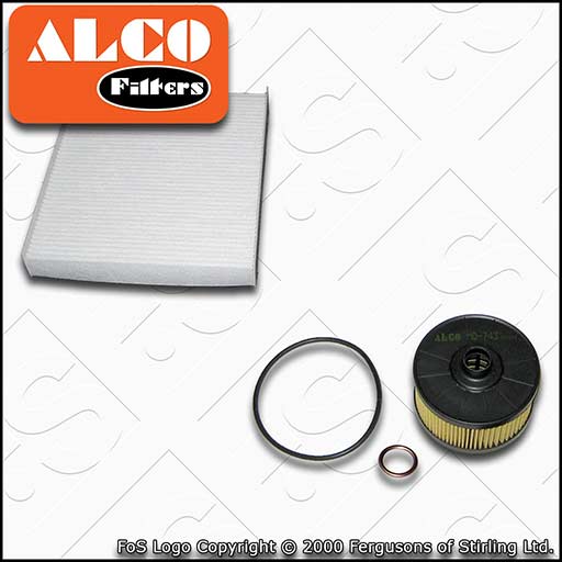 SERVICE KIT for RENAULT CAPTUR 0.9 1.2 TCE ALCO OIL CABIN FILTERS (2012-2020)