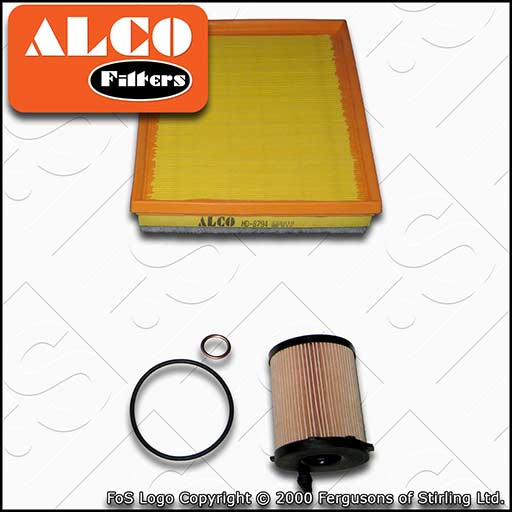 SERVICE KIT for CITROEN DISPATCH 1.6 BLUEHDI ALCO OIL AIR FILTERS (2016-2021)