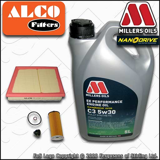 SERVICE KIT for MINI ONE COOPER D 1.5 B37 OIL AIR FILTERS +EE OIL (2013-2017)