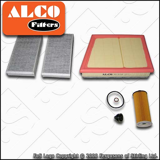 SERVICE KIT for MINI ONE COOPER D 1.5 B37 ALCO OIL AIR CABIN FILTERS (2013-2017)