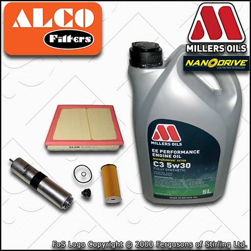 SERVICE KIT for MINI ONE COOPER D 1.5 B37 OIL AIR FUEL FILTERS +OIL (2013-2017)