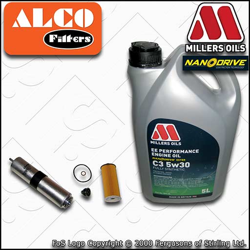 SERVICE KIT for MINI ONE COOPER D 1.5 B37 OIL FUEL FILTERS +EE OIL (2013-2017)