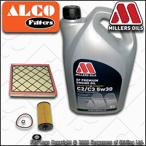 SERVICE KIT for VAUXHALL ASTRA J 1.6 CDTI B16DTH OIL AIR FILTERS +C2/C3 OIL