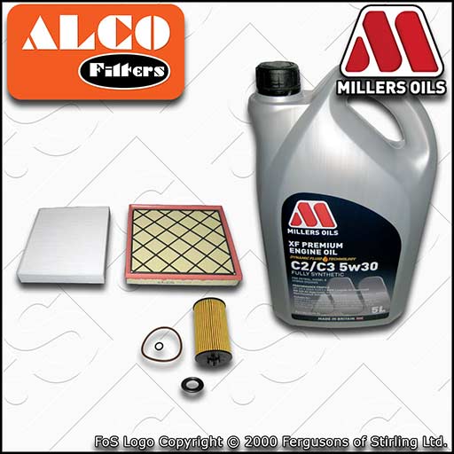 SERVICE KIT for VAUXHALL ASTRA J 1.6 CDTI B16DTH OIL AIR CABIN FILTER +C2/C3 OIL
