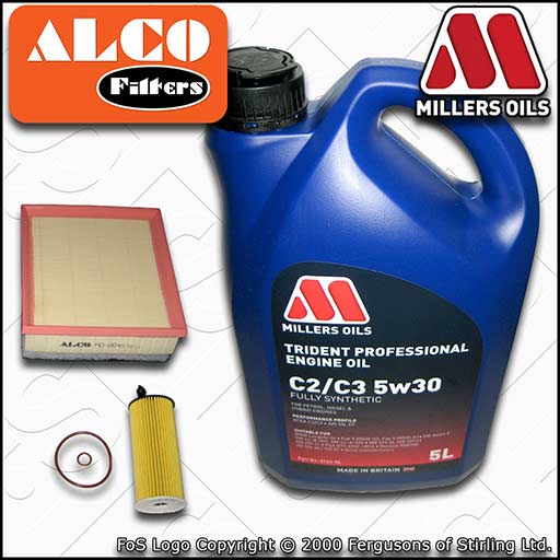 SERVICE KIT for BMW 1/2/3/4 SERIES B47D20 OIL AIR FILTERS +C2/C3 OIL (2014-2019)