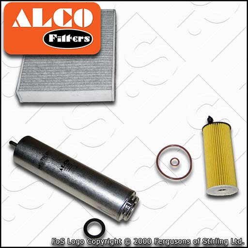 SERVICE KIT for BMW 1/2/3/4 SERIES B47D20 OIL FUEL CABIN FILTERS (2014-2023)