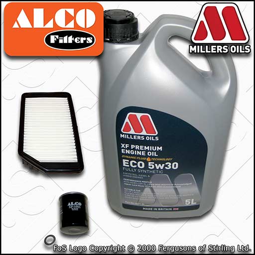 SERVICE KIT for KIA CEE'D 1.0 T-GDI OIL AIR FILTERS +XF ECO OIL (2015-2018)