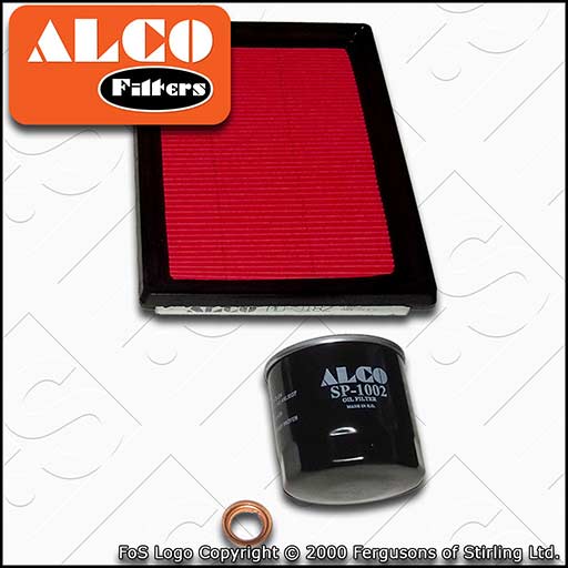 SERVICE KIT for NISSAN PULSAR C13 1.6 DIG-T ALCO OIL AIR FILTERS (2015-2018)