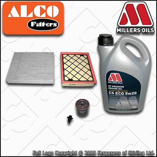 SERVICE KIT for FORD GALAXY S-MAX 1.5 ECOBOOST OIL AIR CABIN FILTER +OIL (15-23)