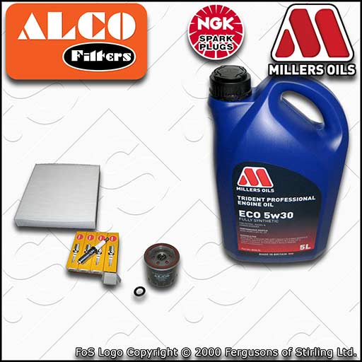 SERVICE KIT for FORD FOCUS MK2 1.4 16V OIL CABIN FILTERS PLUGS +OIL (2004-2010)