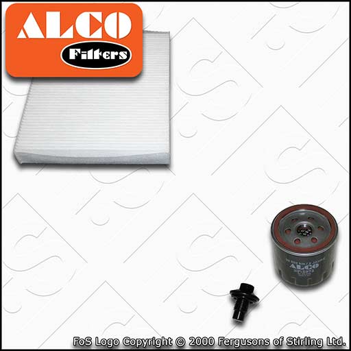 SERVICE KIT for FORD MONDEO MK4 1.6 ALCO OIL CABIN FILTERS (2007-2015)