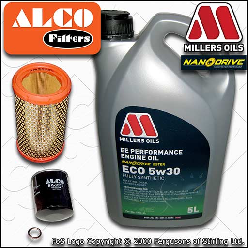 SERVICE KIT for RENAULT CLIO MK2 1.2 8V OIL AIR FILTERS +EE 5w30 OIL (1998-2000)