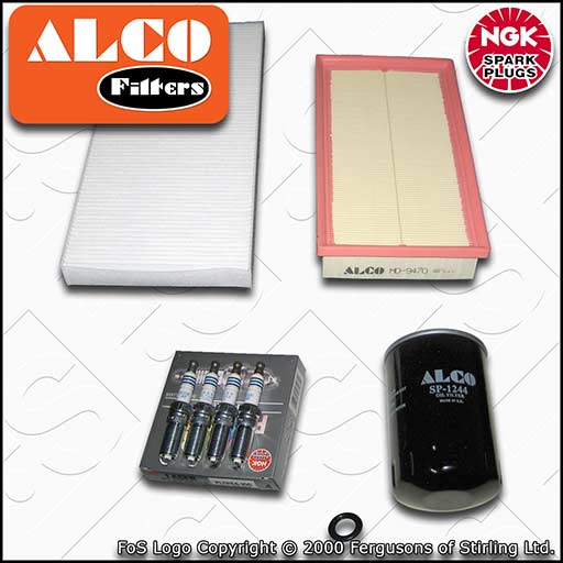 SERVICE KIT for FORD FOCUS MK1 ST170 OIL AIR CABIN FILTERS PLUGS (2002-2004)