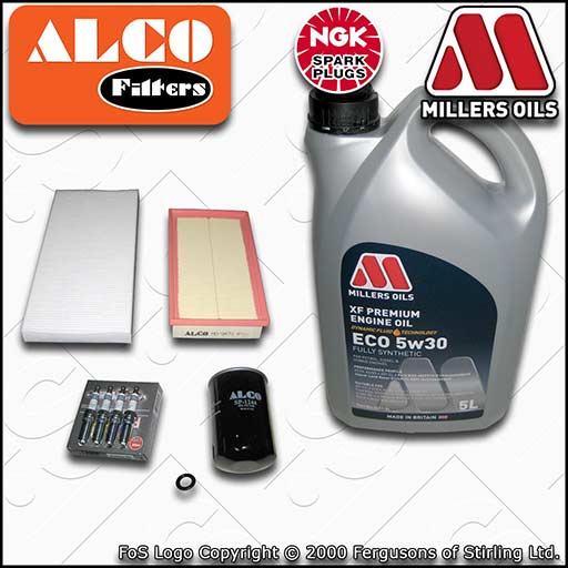 SERVICE KIT for FORD FOCUS MK1 ST170 OIL AIR CABIN FILTER PLUGS +OIL (2002-2004)