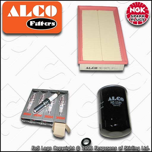 SERVICE KIT for FORD TRANSIT CONNECT 1.8 ALCO OIL AIR FILTERS PLUGS (2002-2013)