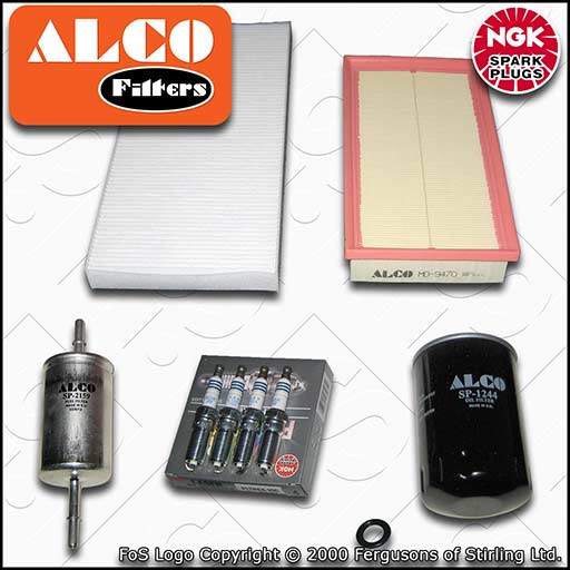 SERVICE KIT for FORD FOCUS MK1 ST170 OIL AIR FUEL CABIN FILTER PLUGS (2002-2004)