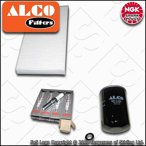 SERVICE KIT for FORD TRANSIT CONNECT 1.8 ALCO OIL CABIN FILTER PLUGS (2002-2013)
