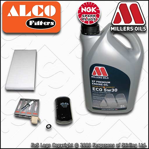 SERVICE KIT for FORD TRANSIT CONNECT 1.8 OIL CABIN FILTER PLUGS +OIL (2002-2013)