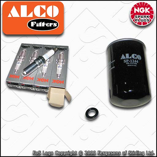 SERVICE KIT for FORD TRANSIT CONNECT 1.8 OIL FILTER SPARK PLUGS (2002-2013)