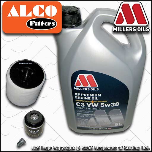 SERVICE KIT for SEAT TOLEDO NH 1.2 TSI OIL AIR FILTERS +APPROVED OIL 2012-2015