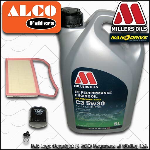 SERVICE KIT for SEAT MII 1.0 OIL AIR FILTERS +EE NANO 5w30 OIL (2011-2019)