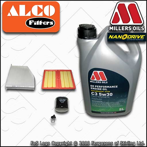 SERVICE KIT for VW CADDY 2K SA 1.0 TSI OIL AIR CABIN FILTERS +EE OIL (2015-2020)