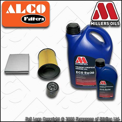 SERVICE KIT FORD FOCUS MK3 2.0 ST OIL AIR CABIN FILTERS +ECO OIL (2012-2017)
