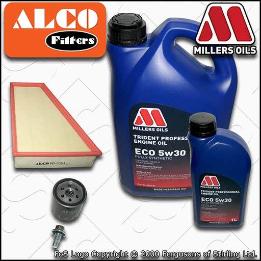 SERVICE KIT for FORD MONDEO MK4 2.0 T OIL AIR FILTERS +ECO OIL (2007-2015)