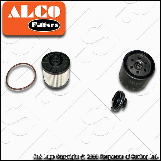 SERVICE KIT for TOYOTA PROACE 2L D4D ALCO OIL FUEL FILTERS (2016-2022)