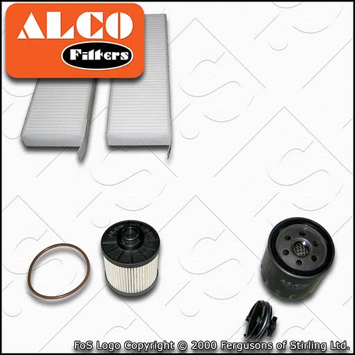 SERVICE KIT for TOYOTA PROACE 2L D4D ALCO OIL FUEL CABIN FILTERS (2016-2022)