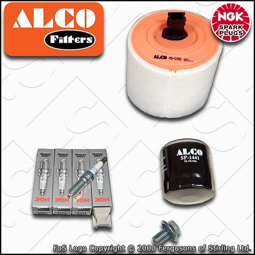 SERVICE KIT for VAUXHALL OPEL ASTRA K 1.4 TURBO OIL AIR FILTER PLUGS (2015-2022)