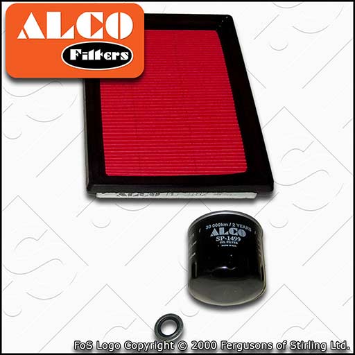 SERVICE KIT for NISSAN PULSAR C13 1.5 DCI ALCO OIL AIR FILTERS (2014-2018)