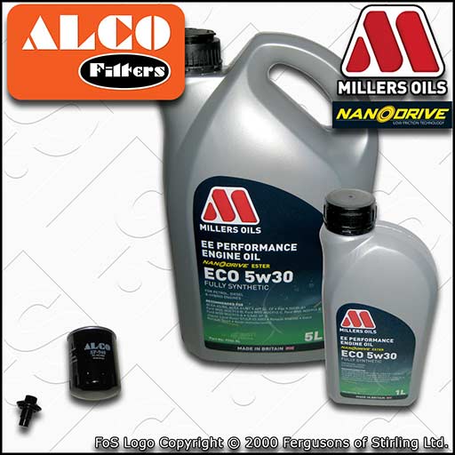 SERVICE KIT for FORD FOCUS MK2 1.8 TDCI OIL FILTER with EE NANO OIL (2005-2010)