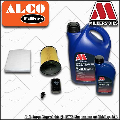 SERVICE KIT for FORD C-MAX 1.8 TDCI OIL AIR CABIN FILTER +ECO OIL 2007-2010