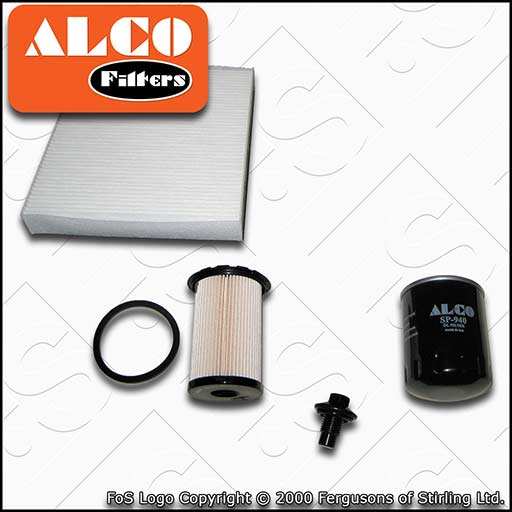 SERVICE KIT for FORD FOCUS MK2 1.8 TDCI ALCO OIL FUEL CABIN FILTERS (2005-2010)