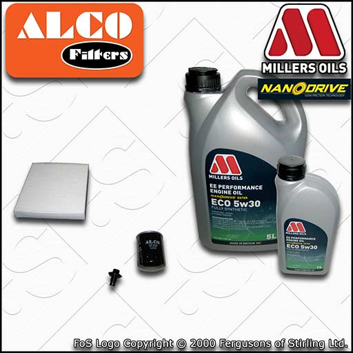 SERVICE KIT for FORD FOCUS MK2 1.8 TDCI OIL CABIN FILTER with EE OIL (2005-2010)