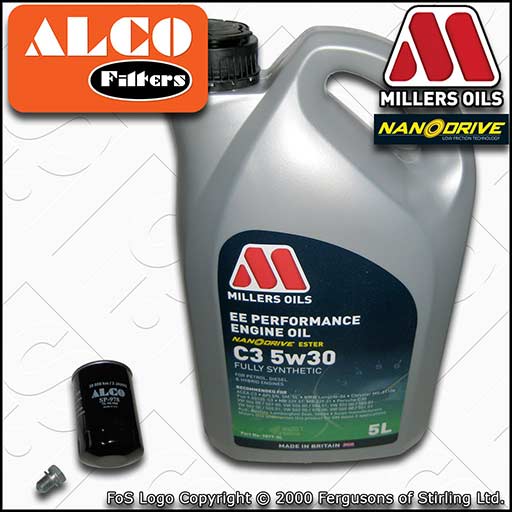 SERVICE KIT for AUDI A3 8L 1.6 1.8 1.8 T S3 OIL FILTER +5w30 EE OIL (1996-2003)