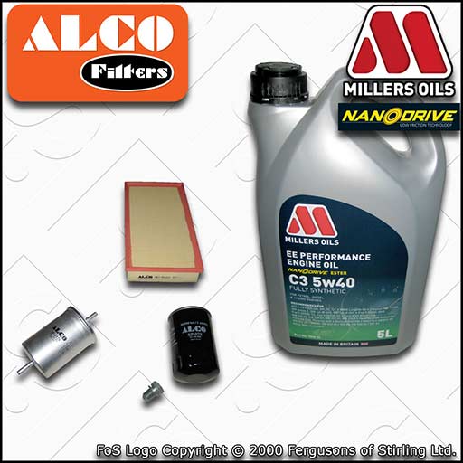 SERVICE KIT for AUDI A3 8L 1.6 1.8 1.8 T S3 OIL AIR FUEL FILTER +OIL (1996-2003)